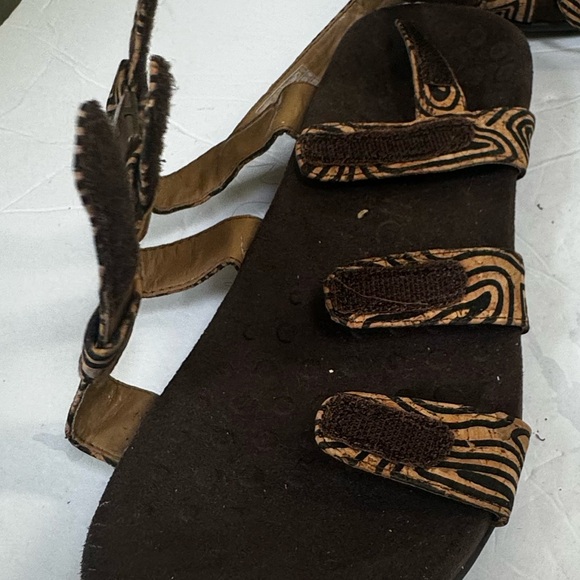 Vionic Amber Adjustable Straps Arch Support Sandals Shoes Vegan Eva Orthaheel 6 - Picture 10 of 13